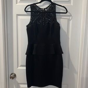 Peplum black Guess dress